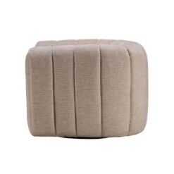 Durante Glam Natural Boucle Fabric Midi Swivel Armchair -Housing Units Furniture Store 6c572ed9f83692c5bcddb4aed6ec0ef3