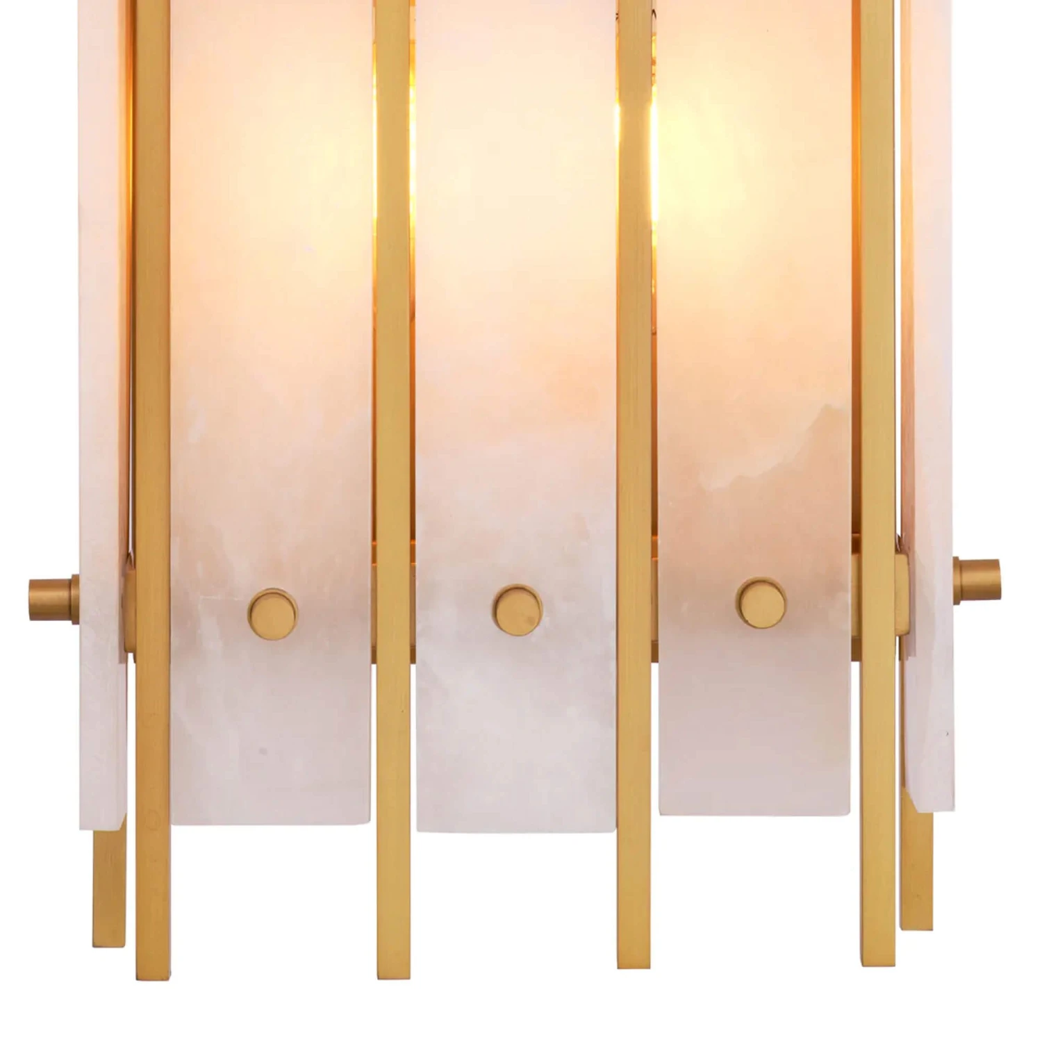 Eichholtz Sparks Large Antique Brass Alabaster Wall Lamp 5 Eichholtz Sparks Large Antique Brass Alabaster Wall Lamp - Image 5