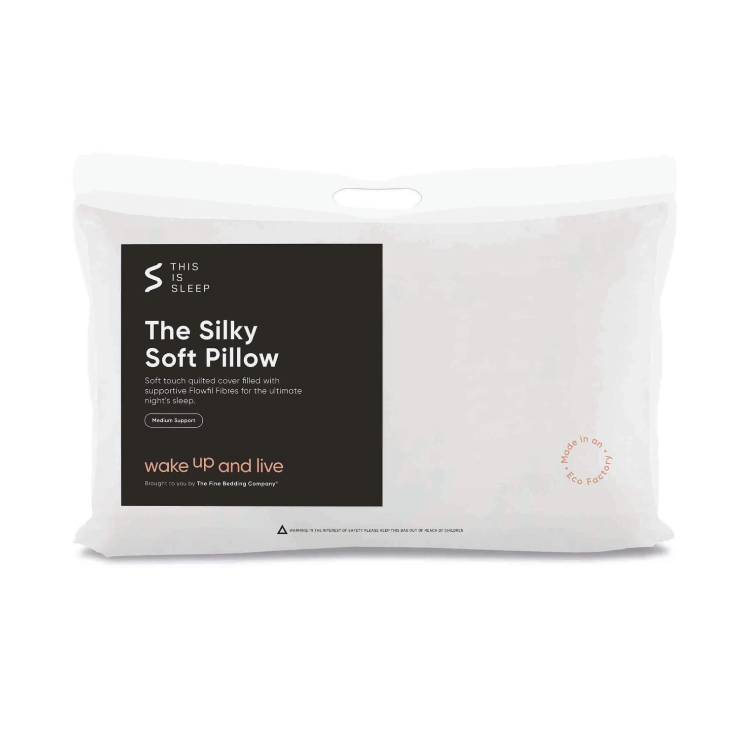 The Fine Bedding Company Silky Soft Pillow 4 The Fine Bedding Company Silky Soft Pillow - Image 4