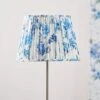 Designers Guild Kyoto Flower Cobalt Blue 16 Inch Pleated Shade