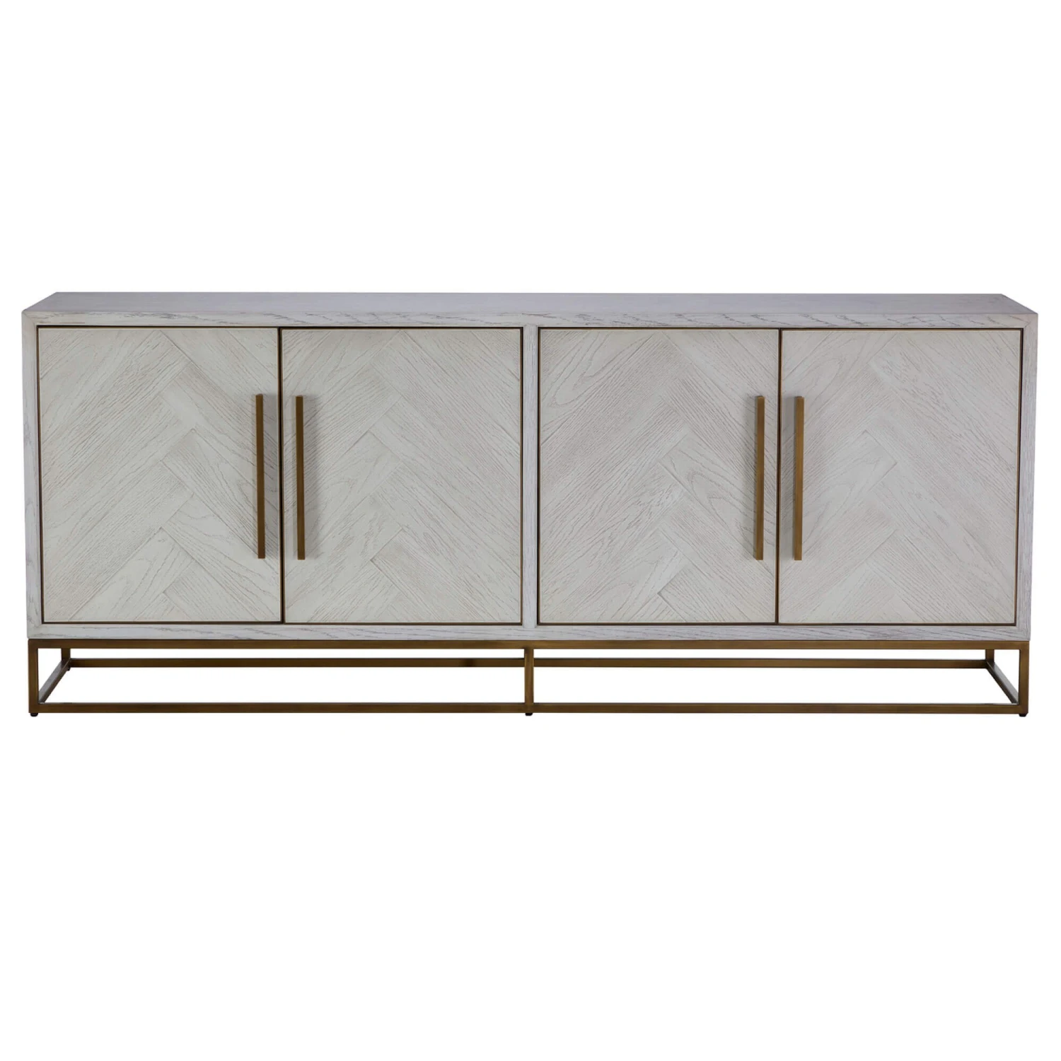 Santa Monica White Wood Sideboard 3 Santa Monica White Wood Sideboard - Image 3