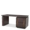 Eichholtz Modesto Mocha Oak Veneer Desk
