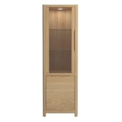 Stockholm Light Oak Corner Display Cabinet -Housing Units Furniture Store 6f14a678eb99ef122b2b2bc31dca2da0