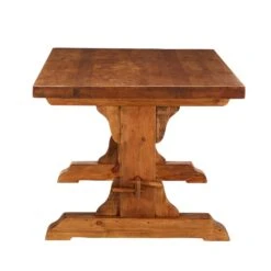 Tallina 180cm Brown Double Polished Dining Table -Housing Units Furniture Store 6f69bc58b1cfa77aac10a86818341524