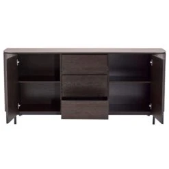 Belfort 180cm Brown Faux Travertine Sideboard -Housing Units Furniture Store 6f9d1a79e27a650e59d54fbf9cb7c925 1