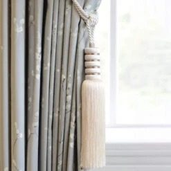 Laura Ashley Emily Natural Tassel Tieback