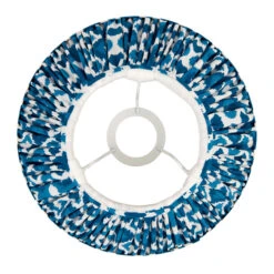 Ikat Marine Blue 25cm Light Shade -Housing Units Furniture Store 6fe89272440748cd79df2d7d63eaee9e