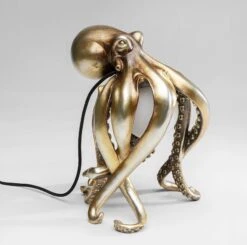 Gold Octopus Table Lamp -Housing Units Furniture Store 70a7f363185ce5e6ad796e058fbbe55e