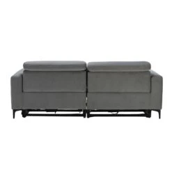 Frascati Misty Grey Fabric Power Recliner 3 Seater Sofa -Housing Units Furniture Store 71c8bdcaeb04c8966ae58f16631059d0