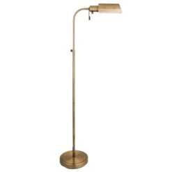 Pharmacy Aged Brass Floor Lamp -Housing Units Furniture Store 7278516f61a983b599c6d4687a61806f 1