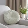 Laura Ashley Rosanna Sage Round Cushion