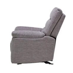 Dante Grey Fabric Glider Recliner Armchair -Housing Units Furniture Store 73f612842b9bac600e5fb337269f0c31