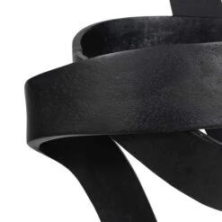 Libra Textured Black Abstract Knot Sculpture -Housing Units Furniture Store 74871390c6ff6c783959ad75aa6c3dab 1