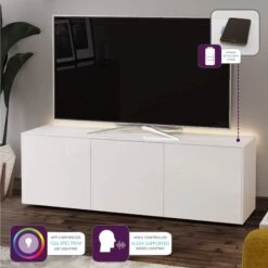 Frank Olsen Intelligent 150cm White Gloss TV Unit 7 Frank Olsen Intelligent 150cm White Gloss TV Unit -Housing Units Furniture Store 74a6ecc7ffc86499e803b62ecfda01f1