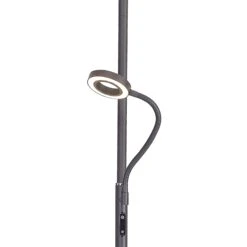 Vague Dark Grey Uplighter & Reading Light Floor Lamp -Housing Units Furniture Store 75218038ad0a1e1589d602d4499f9236