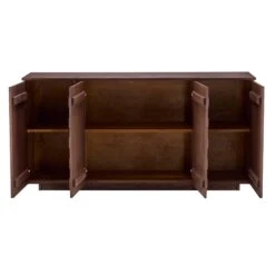 Hogarth Brown Ash Wood 4 Door Sideboard -Housing Units Furniture Store 75be1b28a9e5b53d853ecd36b27a921e 1