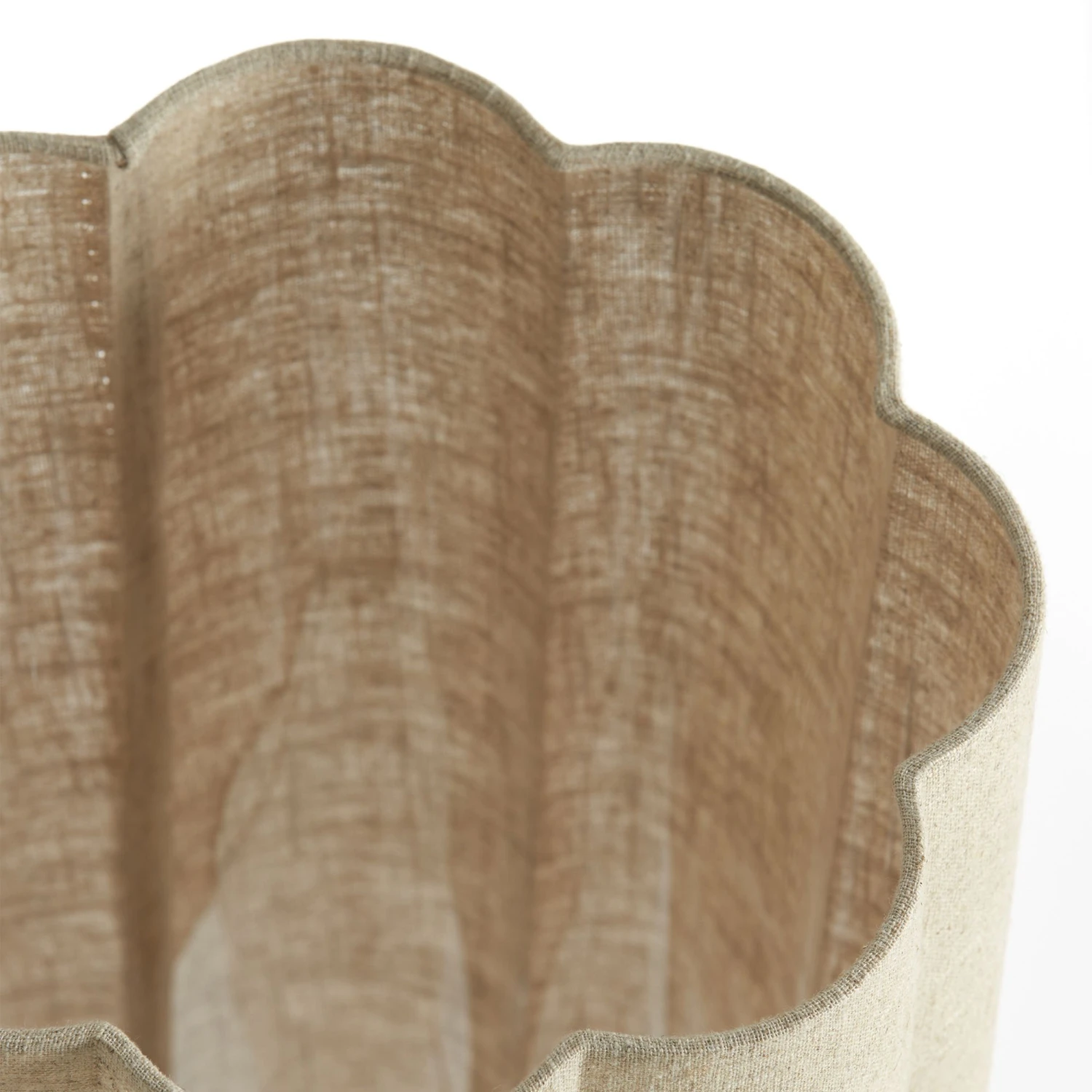 Daisy Cream Floor Lamp With Natural Shade 4 Daisy Cream Floor Lamp With Natural Shade - Image 4