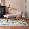 Wild Strawberry Cream 120cmx 180cm Rug