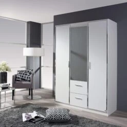 Maestro Alpine White Hinged Door Wardrobe