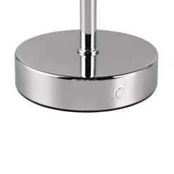 Jeff Polished Silver USB Table Lamp -Housing Units Furniture Store 7718a2021910916e97aab9c77baba571