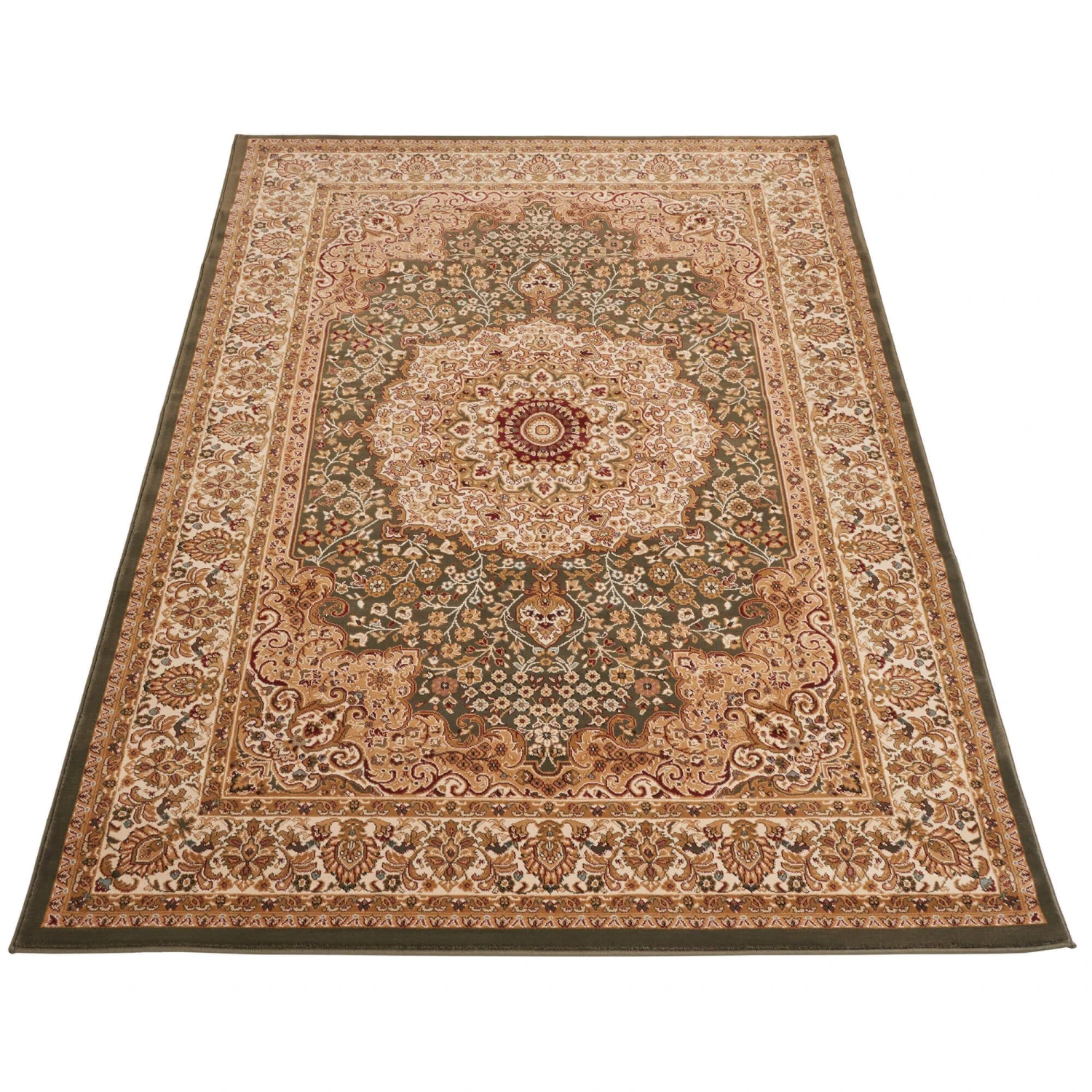 Grand Heritage Green 160cm X 230cm Rug 5 Grand Heritage Green 160cm X 230cm Rug - Image 5