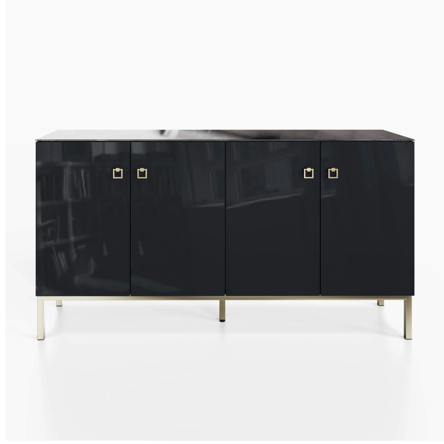 Frank Olsen Lyra Midnight Black Large Sideboard 4 Frank Olsen Lyra Midnight Black Large Sideboard - Image 4