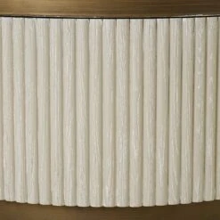 Serenity White And Copper Reeded Set Of 2 Coffee Tables -Housing Units Furniture Store 79129bc4483c3d6a164989a4ae82aefc