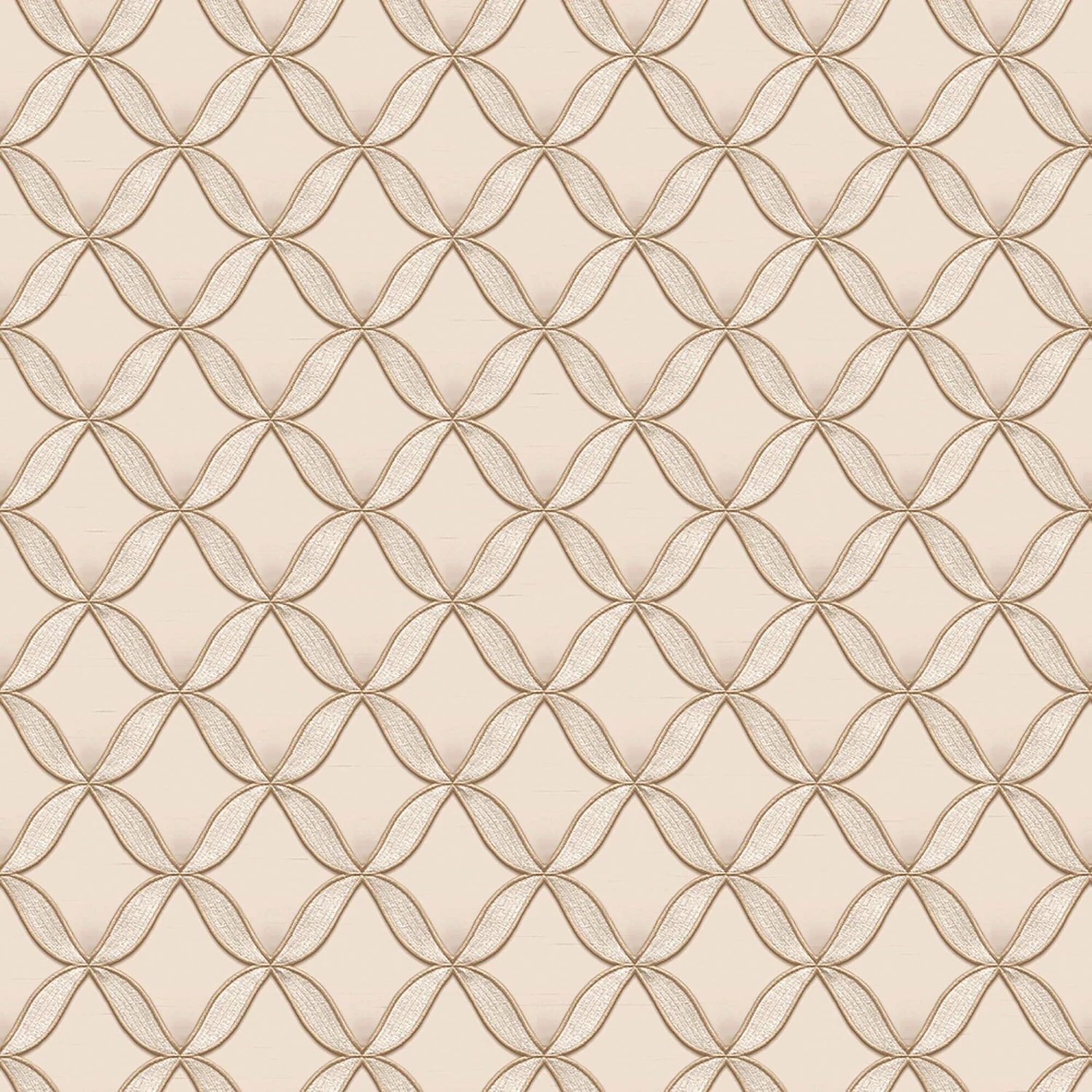 Geometric Cream Wallpaper 2 Geometric Cream Wallpaper - Image 2