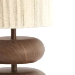 Danialo Dark Wood Effect 50.5cm Table Lamp With Cream Rope Shade -Housing Units Furniture Store 794e1dca9bb0ba183c987db41bddcea9