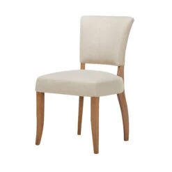 Narva Polished Brown Dining Table With 4 Flora Mink Dining Chairs -Housing Units Furniture Store 79b73131e53509fc5971c4531b34b251