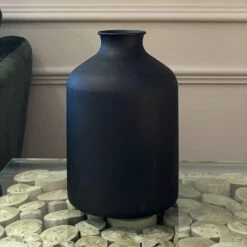 Black Bottle Vase