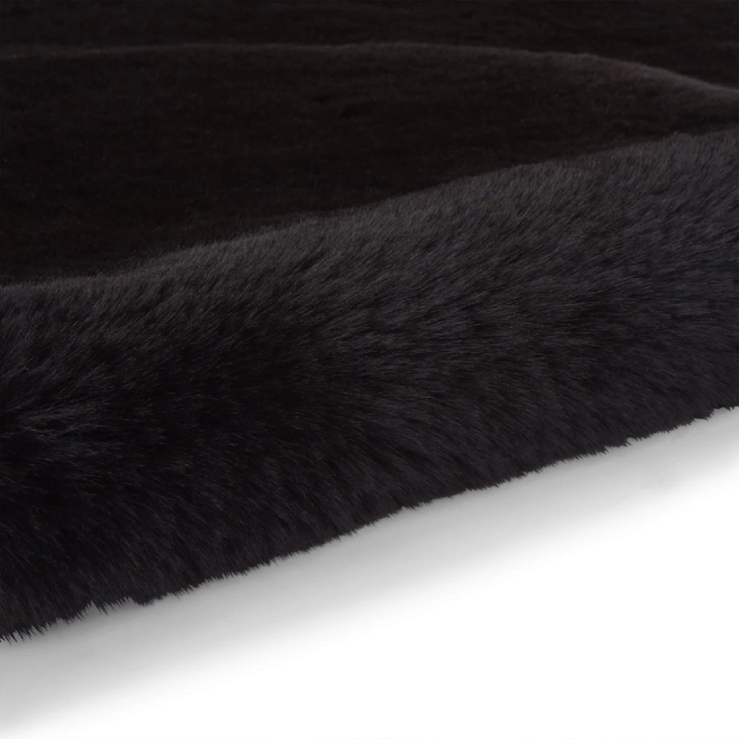 Super Teddy Black Double Sheepskin Rug 7 Super Teddy Black Double Sheepskin Rug - Image 7