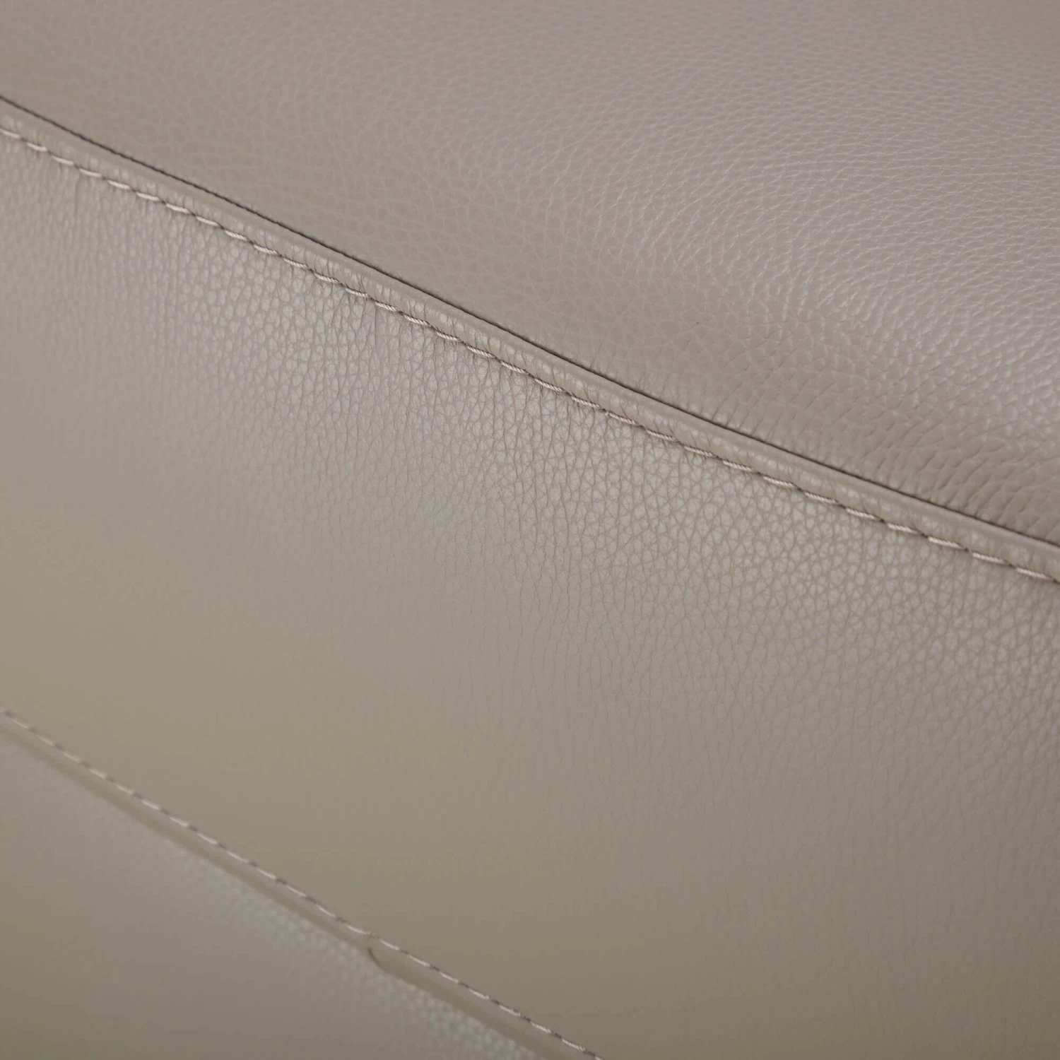 Mario Taupe Leather Armchair 6 Mario Taupe Leather Armchair - Image 6