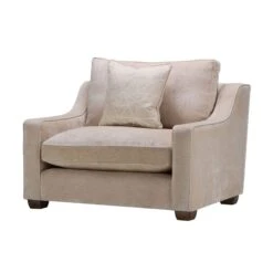 Haddon Imperial Oyster Fabric Snuggler Chair -Housing Units Furniture Store 7c94ed7d40317b0a727fae44275d1393