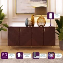 Frank Olsen Ava Mulberry Sideboard -Housing Units Furniture Store 7cb5c3cd6635eddc0ab5b71682867683 1