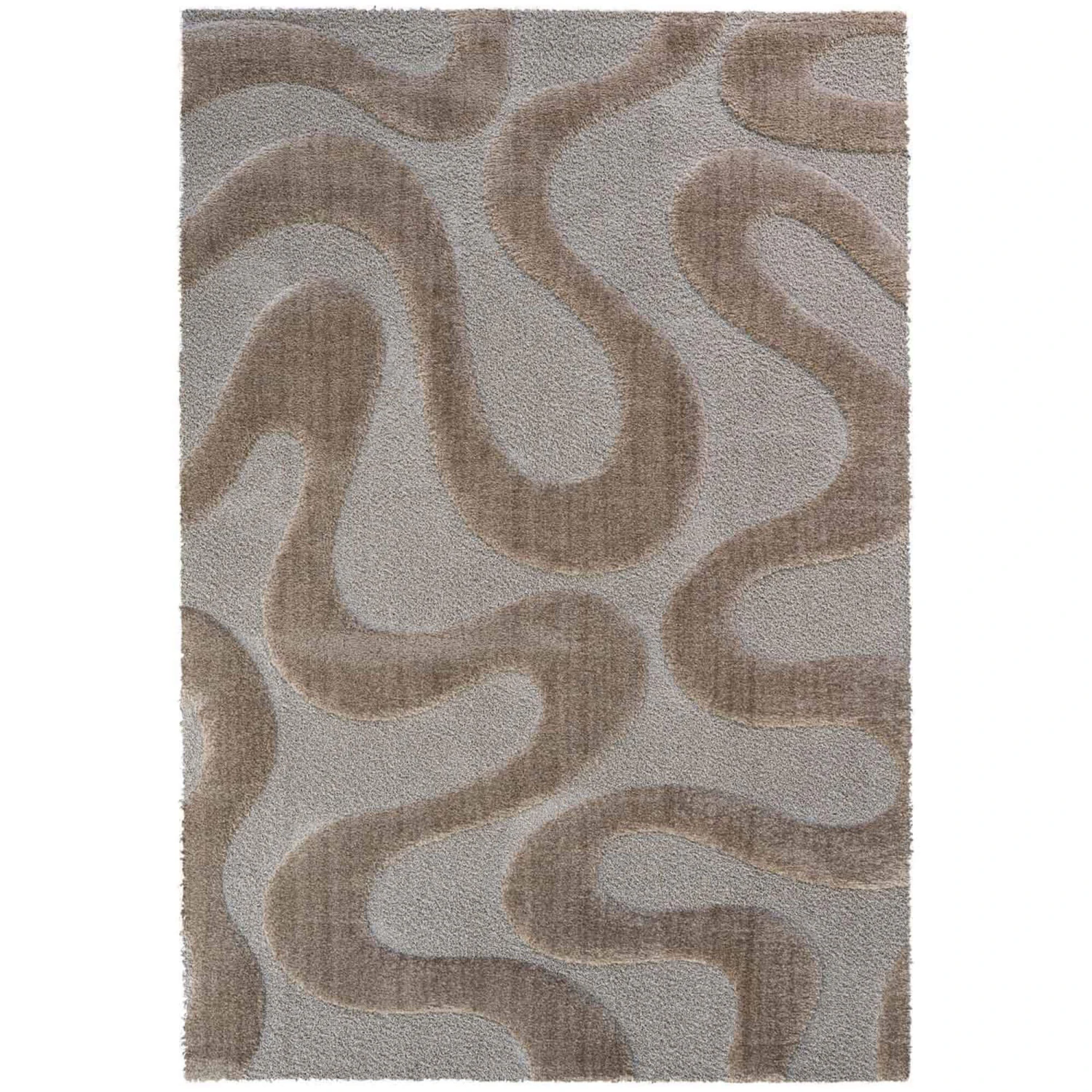 Cleo Wave Textured Taupe Rug Collection 1 Cleo Wave Textured Taupe Rug Collection