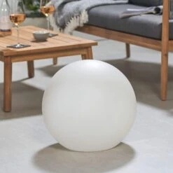 White Ball Colour Changing 45cm Outdoor Floor Lamp -Housing Units Furniture Store 7d7727db2d30f08884c16806ff051e62 1