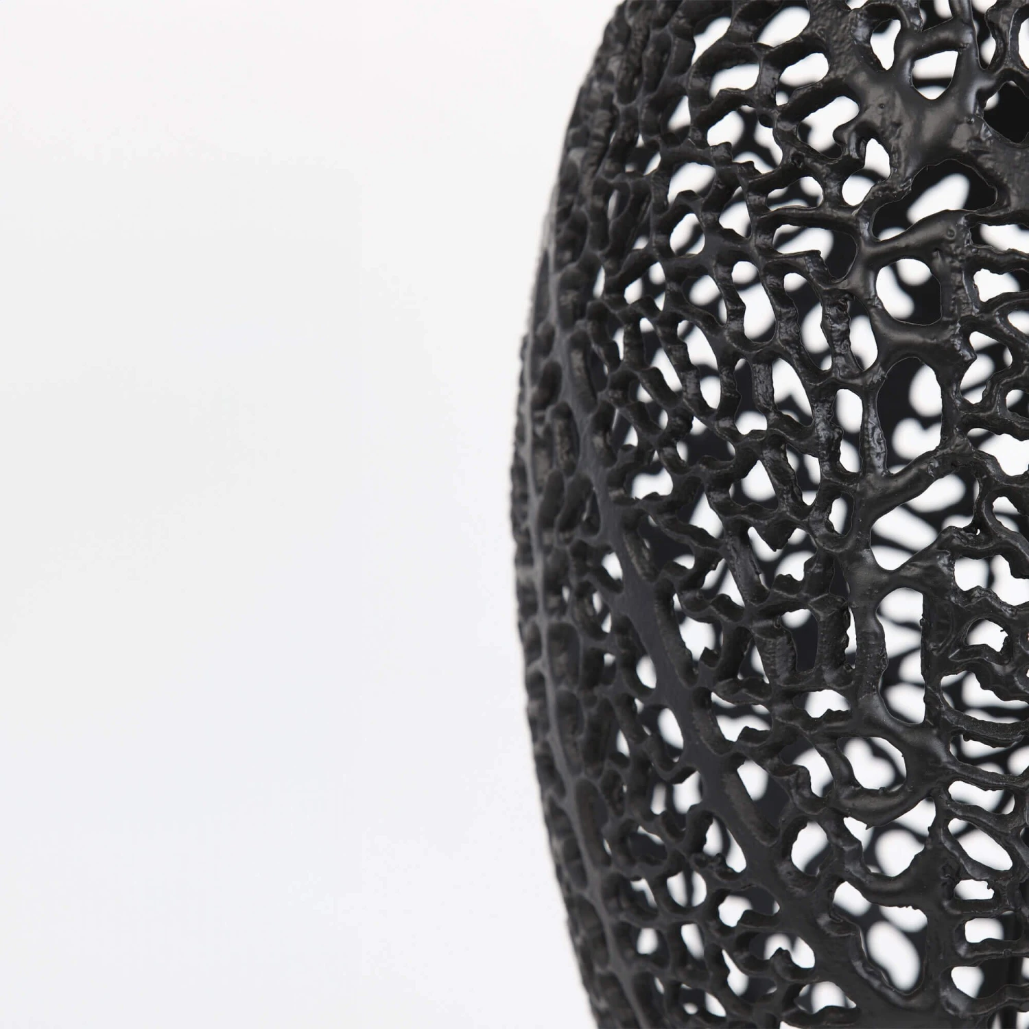 Lisbon Medium Matt Black Table Lamp 4 Lisbon Medium Matt Black Table Lamp - Image 4