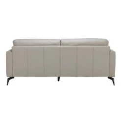 Lariano Light Grey Leather 3 Seater Sofa -Housing Units Furniture Store 7f55b348dcf76c127c7c1835aca7f8cd