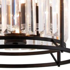 Samraat Satin Black & Crystal 3 Light Pendant -Housing Units Furniture Store 80cc4c924d637e4eeb41f1fd90e0449a 1