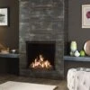 Gazco Reflex 75T CF Edge Black Gas Fire