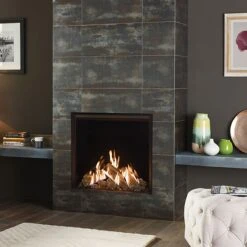 Gazco Reflex 75T CF Edge Black Gas Fire