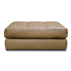 Alexander & James Tod Camel Leather Footstool