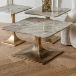 Libra Morchino Square White Marble Coffee Table -Housing Units Furniture Store 8195859d164392bd0e2b413f185c4c27 1