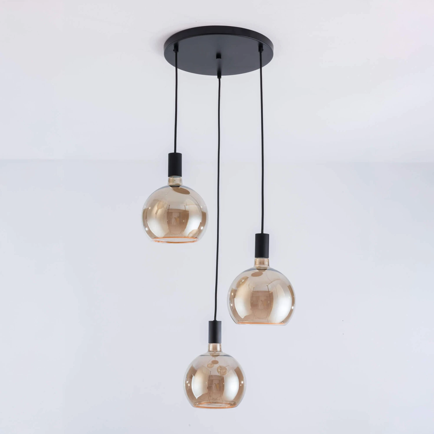 Aura Smoked Glass LED 20cm Sphere Bulb 3 Aura Smoked Glass LED 20cm Sphere Bulb - Image 3