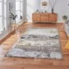 Craft Grey & Ochre Abstract Rug Collection