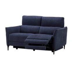 Alicia 2 Seater Blue Fabric Electric Recliner Sofa -Housing Units Furniture Store 829c35cef666efd9895a094d2fb5bb3a