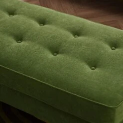 Orla Kiely Ebben Clara Seagrass Fabric Plain Footstool -Housing Units Furniture Store 82eb9645278f10a6cade5cd196423030