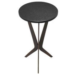 Eichholtz Malone Bronze Finish Granite Top Side Table -Housing Units Furniture Store 831e2b2fece3bffa45d5c194d49c85e3