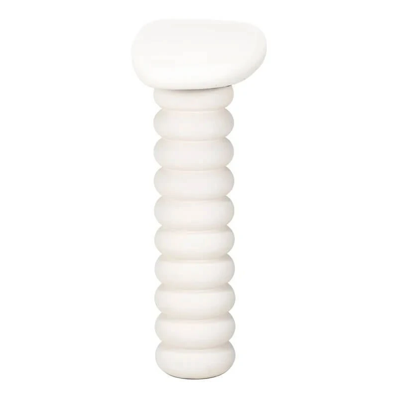 Basilia White Long Console Table 4 Basilia White Long Console Table - Image 4